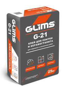 Плиточный клей GLIMS-G 21