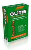 Универсальный водостойкий плиточный клей GLIMS GreyFix